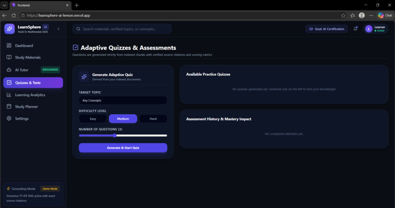LearnSphere AI – screenshot 4