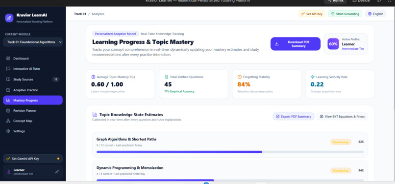 kravior-learnai – screenshot 4