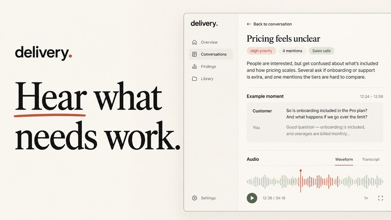 Delivery — Make Every Word Land – screenshot 1