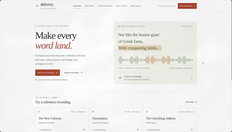 Delivery — Make Every Word Land – screenshot 2