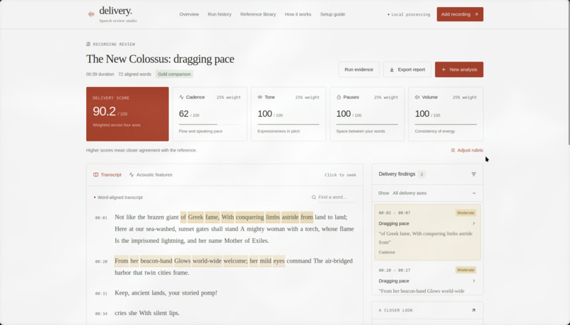 Delivery — Make Every Word Land – screenshot 4