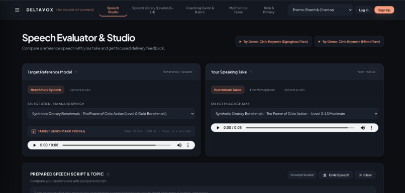 DeltaVox – screenshot 1