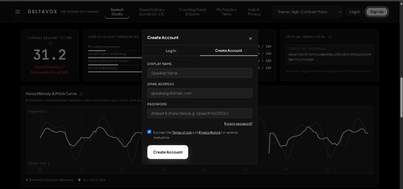 DeltaVox – screenshot 2