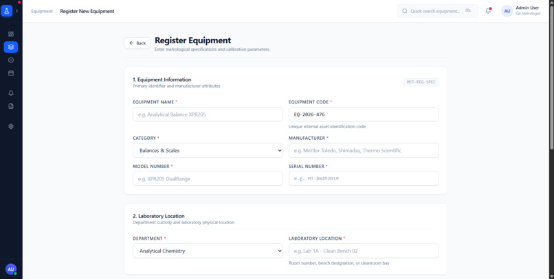 Automated Lab Calibration Project – screenshot 3