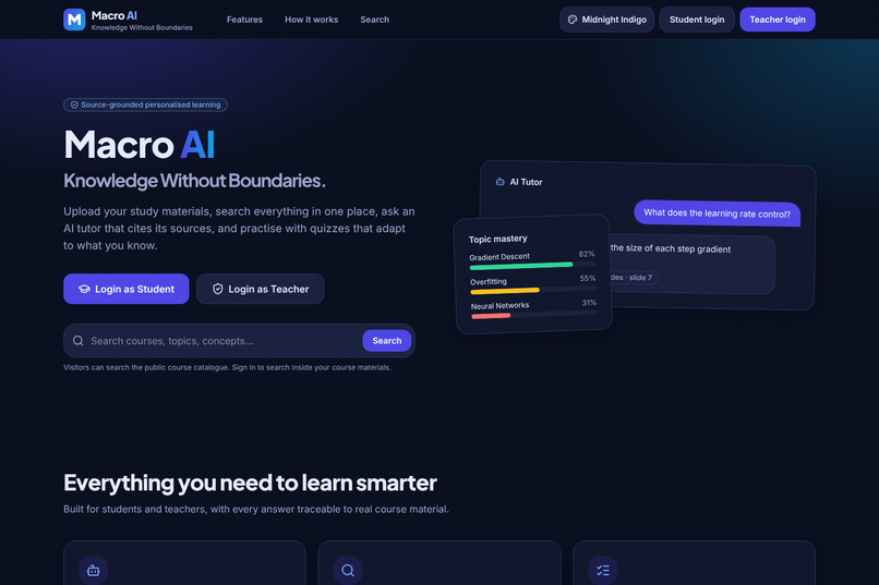 Macro AI – screenshot 1
