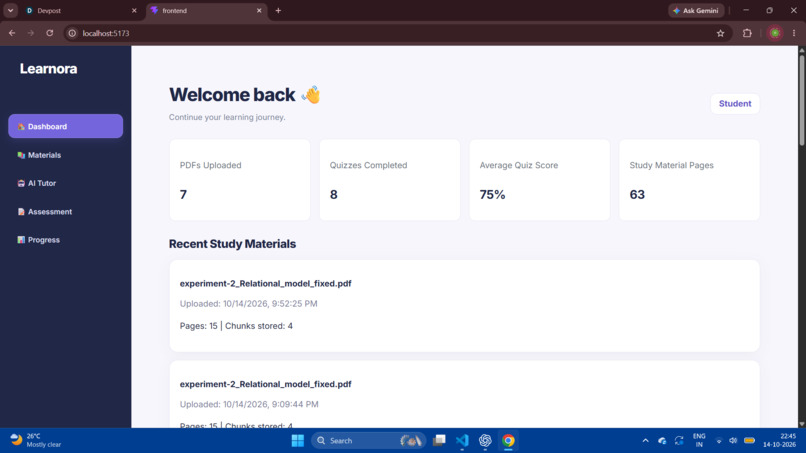 Learnora – screenshot 1