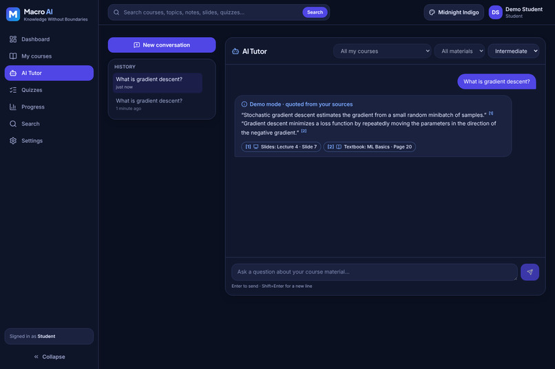 Macro AI – screenshot 3
