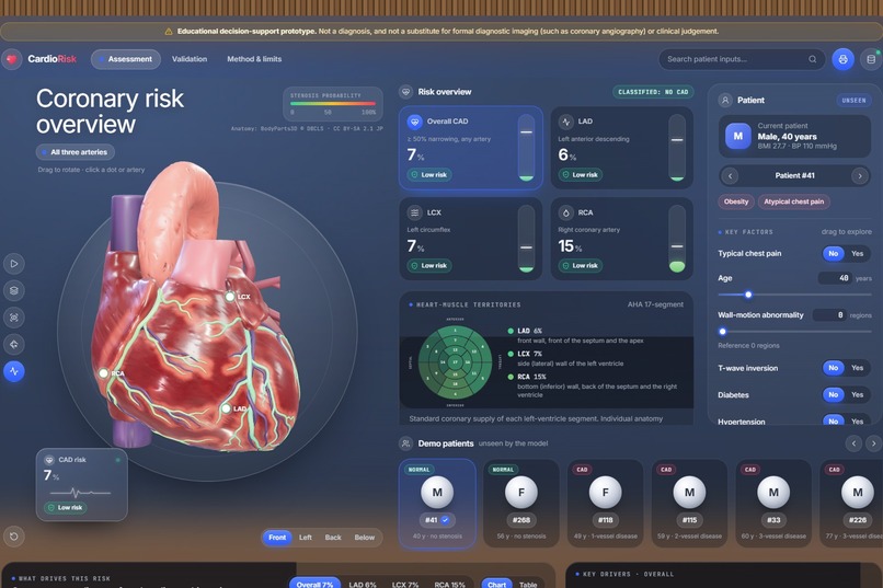 CardioRisk 3D – screenshot 2