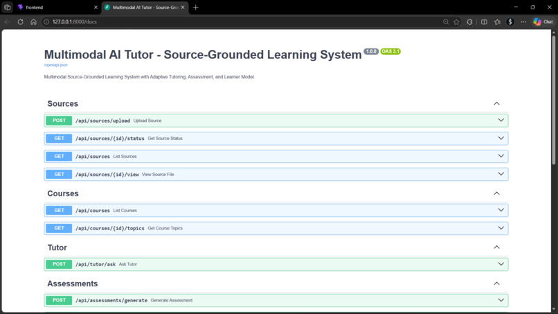 OmniTutor: Multimodal AI Source-Grounded Learning System – screenshot 8