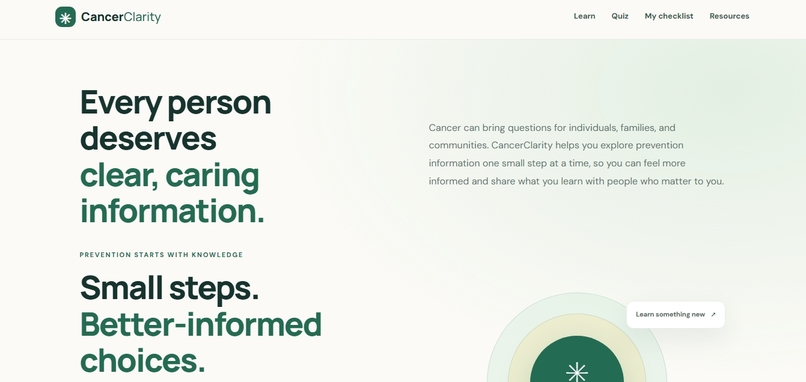 CancerClarity – screenshot 1