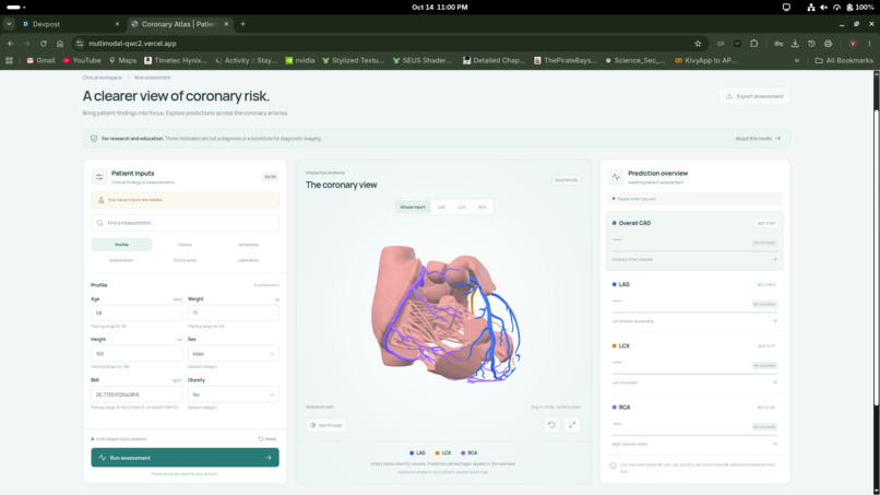 Coronary Atlas – screenshot 2
