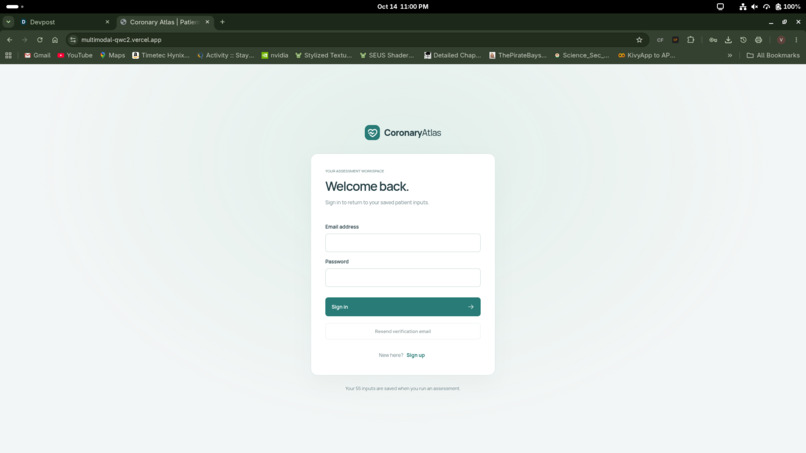 Coronary Atlas – screenshot 1