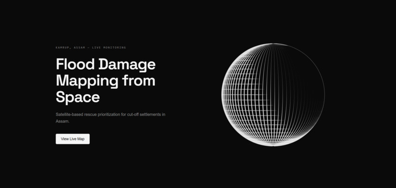 Sahayak: Mapping Flood Damage from Space – screenshot 1