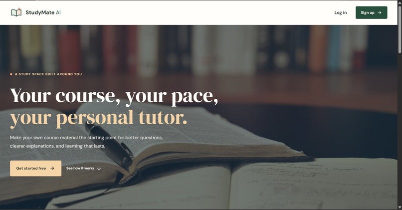 StudyMate AI: Your course, your pace, your personal tutor – screenshot 3
