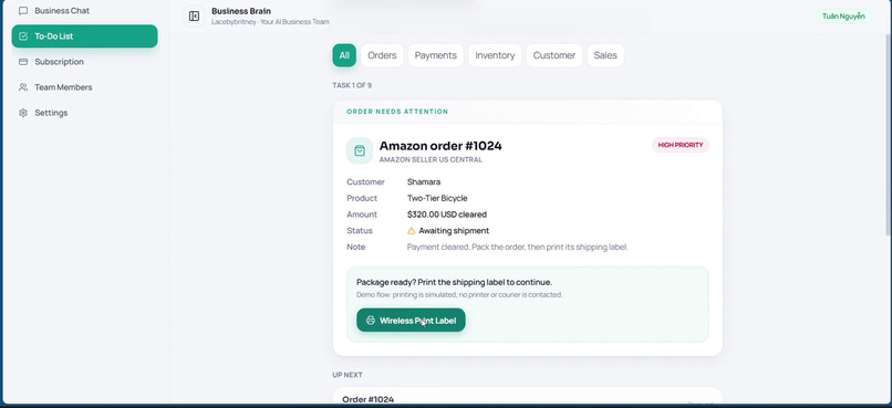 Business Brain – screenshot 1