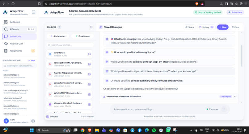 AdaptFlow – screenshot 3