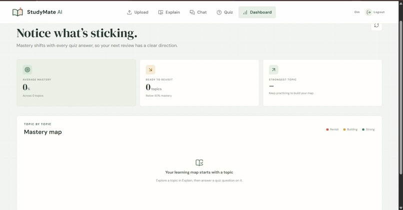StudyMate AI: Your course, your pace, your personal tutor – screenshot 5