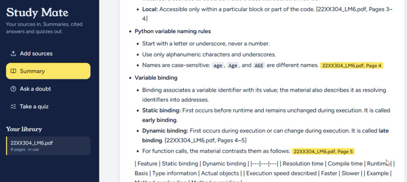 Studymate AI – screenshot 3