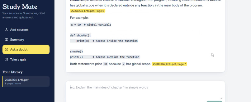 Studymate AI – screenshot 4