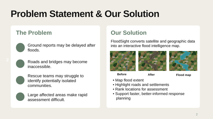 FloodSight: AI-Powered Flood Mapping – screenshot 3