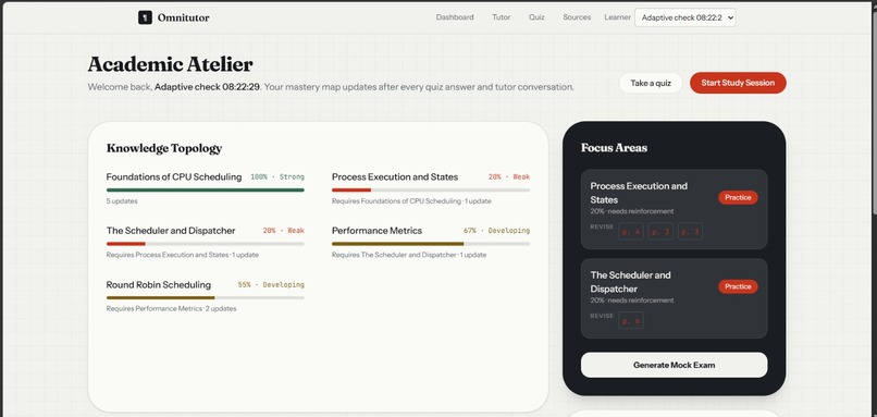 Omnitutor – screenshot 1