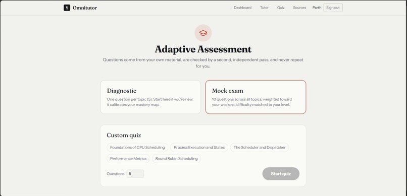 Omnitutor – screenshot 3