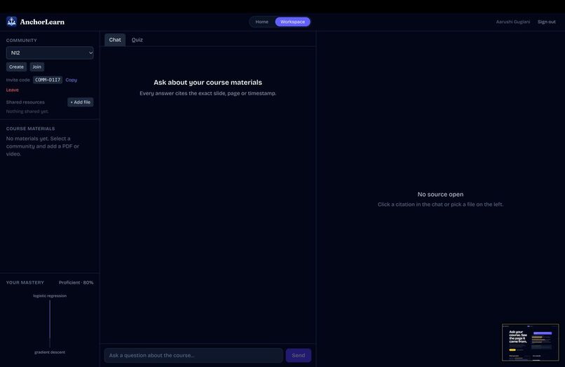 AnchorLearn – screenshot 2