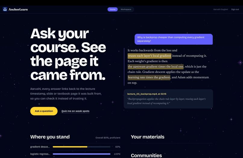 AnchorLearn – screenshot 3