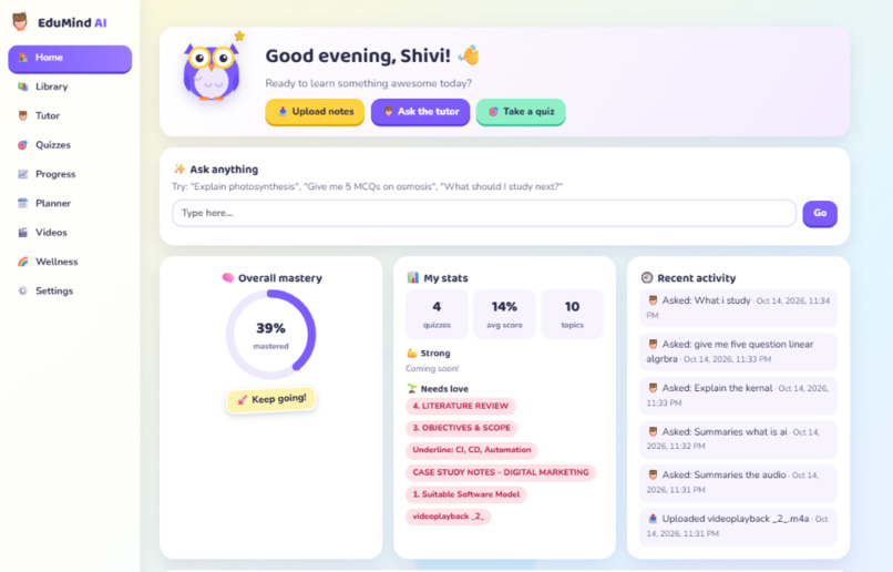 EduMind AI – screenshot 2
