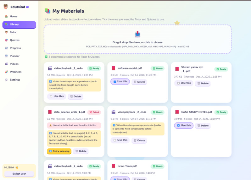 EduMind AI – screenshot 3