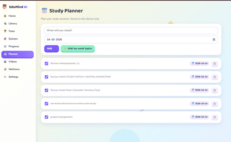 EduMind AI – screenshot 8