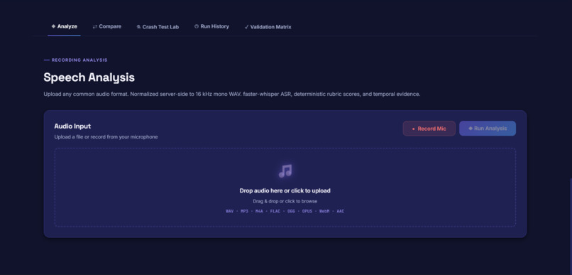 SpeechProof – screenshot 1