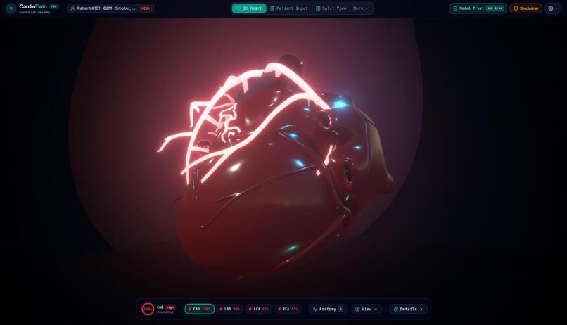 CardioTwin – screenshot 2
