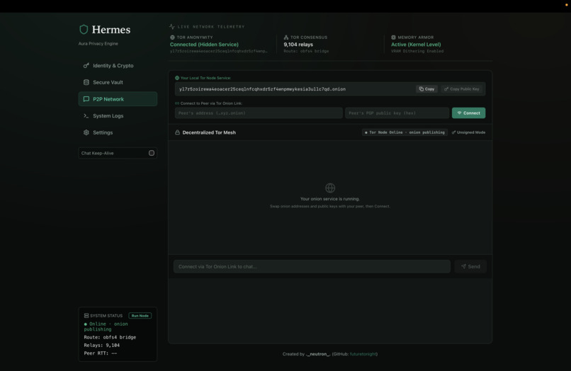 Hermes – screenshot 2