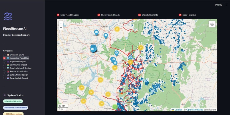 FloodRescue AI – screenshot 2