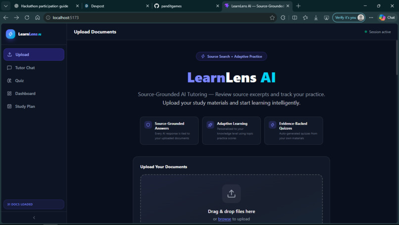 LearnLens AI – screenshot 1