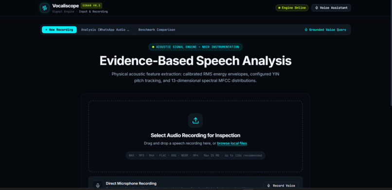 Vocaliscope – screenshot 1