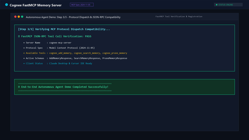 FastMCP Context Engine for Cognee Knowledge Graphs – screenshot 5