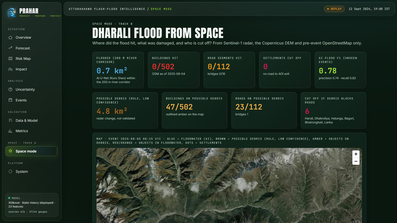 Prahar : Flood Damage Mapping from Space – screenshot 9
