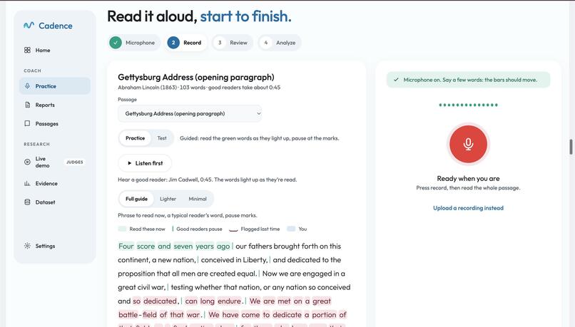 Cadence – screenshot 3