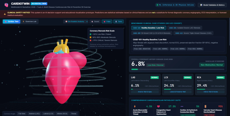 Cardiovascular 3D Visualization  – screenshot 1