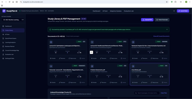 StudyPilot AI — Personalized Tutoring & Adaptive Learning – screenshot 3