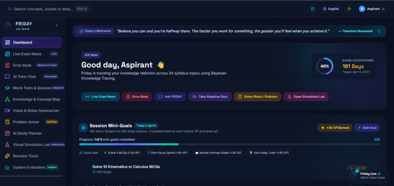 Friday : An AI study companion – screenshot 5