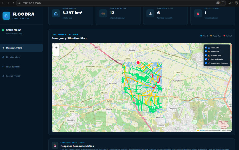 FLOODRA – AI Flood Damage Mapping – screenshot 4