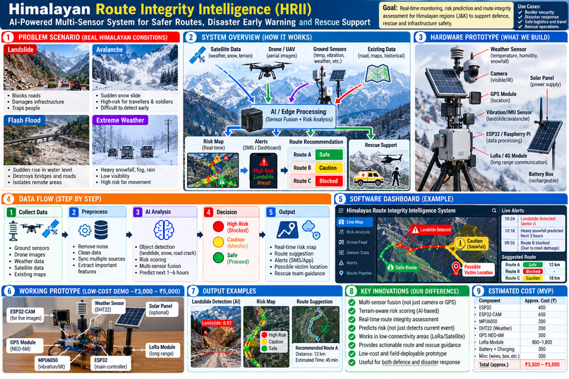 Himalayan Multi-Sensor Route & Rescue Intelligence System – screenshot 1