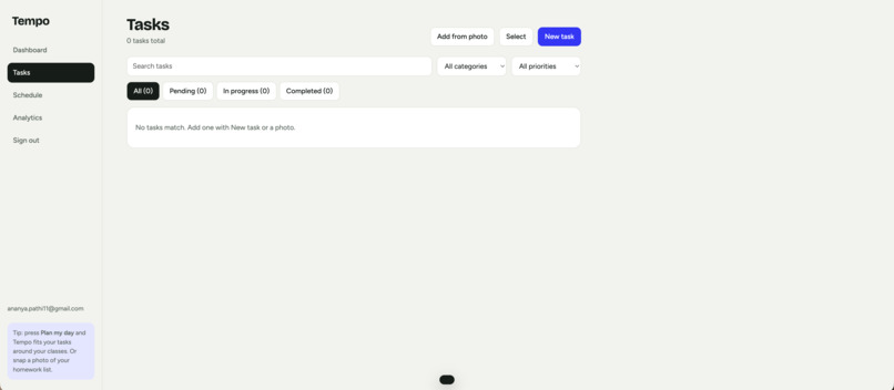 Tempo AI – screenshot 3