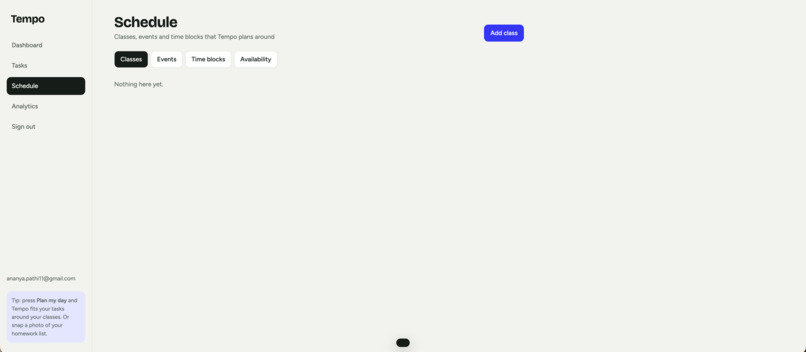 Tempo AI – screenshot 4