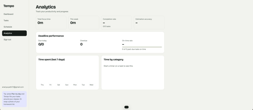 Tempo AI – screenshot 5