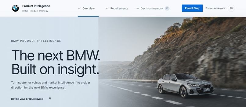BMW Product Intelligence – screenshot 1
