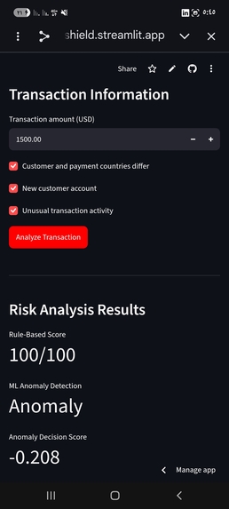 PayPal AI FraudShield – screenshot 1